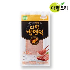 다향 밥엔덕 싸먹는 훈제 슬라이스, 85g, 2개