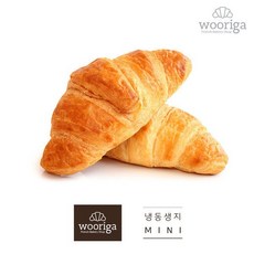 프랑스 프리미엄 미니크로아상 25gx25개 냉동빵 생지, 프랑스 프리미엄 바게뜨 280gx 2개 냉동빵 생지