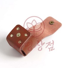 혜명상점 골프공 브라운 파우치