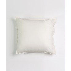 OGGITT 코튼 솔리드 쿠션커버 크림 267640, 45x45