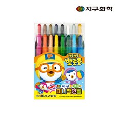 지구화학 뽀로로 미니 색연필 샤프식, 16색, 1세트