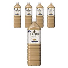 KIRIN 오후의 홍차 밀크 티, 5개, 1.5L