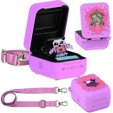 JCHPINE Wizarding World 해리 포터 비트지 인터랙티브 장난감 디지털 반려동물용 실리콘 커버 케이스 해리 포터 비트지 가상 전자 반려동물용 보호 커버 (퍼플), 퍼플