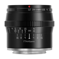 티티아티산 50mm F1.2 후지필름 X마운트 렌즈 블랙 TTArtisan