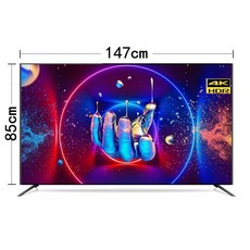 회의실 대형 80인치 TV LCD 티비 1등급 스탠드형 초고화질 4K HD 지능형 네트워크, 0 인치, 4. 80 인치 폭발방지 4K 지능형 네트워크