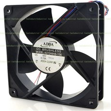 ADDA AD1248HB-Y56 DC 40V 0.13A 3 선 12cm 12032 120x120x32mm 이중 볼 베어링 냉각 팬