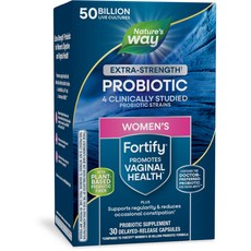 Nature's Way 然萃維 女性Fortify 500億益生菌素食膠囊, 30顆, 1罐