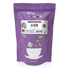 [본사직영] 다예 100% 국산 맛있는 수국차 20티백 생분해 삼각티백, 300mg, 20개입, 2개