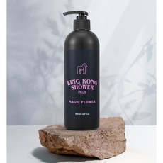 킹콩샤워 강아지 샴푸 매직플라워, 500ml, 1개