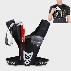 마라톤 러닝베스트 조끼 헬스 가슴가방 등산 배낭, 1개, 상세페이지 참조