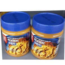 오늘좋은 피넛버터 크런치, 2개, 340g