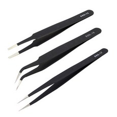 네일핀셋 3종세트 정밀핀셋, 1개