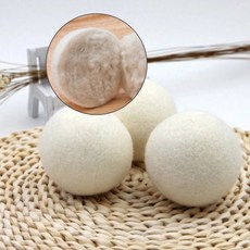 다플 양모 건조기볼 런드리 옷감 손상 구김 정전기 세탁물 6p, 다플 양모 건조기볼 런드리 옷감 손상 구김 정전기 세탁