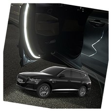 면발광 도어라이트 경고 GV80 도어등 교통사고 야간, 모듈만 추가(부속품X) 도어라이트모듈(1개)