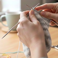 손쉬운 스틸대바늘 스텐대바늘 니트 뜨개 장갑 6호x4개 세트