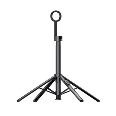 호환울란지 SK-21 마그네틱 자동 개폐 삼각대 8단 폴 1.8m 연장 여행 브이로그 촬영용 스마트폰 퀵 릴리즈, 01 검정색