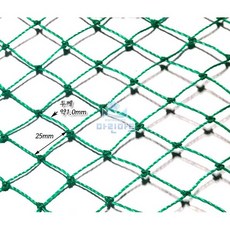 다용도 펜스용 그물망 녹색 탁구망 울타리망 메쉬망 PE망 어망, 127-50(높이1.8m x길이:수량당1m)