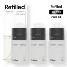 리필드 사이토카인 탈모증상완화 센서티브 케어 헤어토닉 부스터, 70ml, 6개