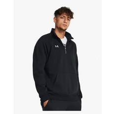 언더아머 라이벌 플리스 반집업 아노락 부드러운 면집업 1386016-001_NC유성점