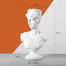 조각상 장식용 소묘용 크로키, 40CM 안나