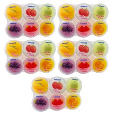 나나코 어솔티드 푸딩, 648g, 5개