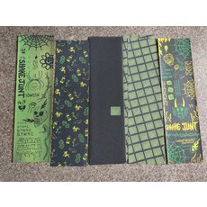 shake junt 進口滑板砂紙 (細沙/粗砂) 黑底/彩色圖案, 如圖所示, 1個