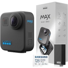고프로 GoPro MAX V2 + SD카드 5.6K 360° 액션 카메라, GoPro 5.6K 360° 액션 카메라, 단일 모델
