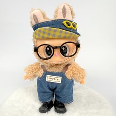 라부부 인형 옷 LABUBU 키링 의상세트, 2.멜빵, 202, 1개