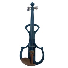 전자 바이올린 입문용 세트 무소음 일렉트릭 연습용 프레임 연주 풀세트, 1개, 11_A형 블랙, 단일 모델