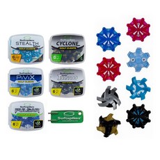 소프트스파이크 골프화징 모음 풋조이 나이키 아디다스 호환 사은품증정, 선택12.스텔스PINS 블루화이트, 1개