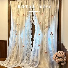 VANLUEE 全遮光窗簾 臥室 遮光防曬, 1.3m*1.5m寬高單片送*6小粉結