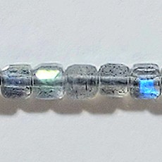 【杰鴻】拉長石 四邊切角度正方粒 2.5-4MM 寶石珠珠DIY手工材料, 1個, 2.5mm