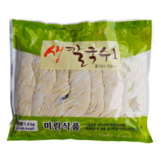 칼국수면 해물 대용량 업소용 식자재 매운탕 샤브샤브 사리 7인분 1.4kg, 1개
