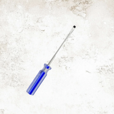 한경공구 미니 드라이버 일자형 (-) 3 X 75 MM, 1개