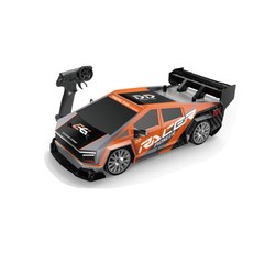 GTR漂移遙控車，超強續航四驅驅動，男孩充電玩具汽車，賽道漂移交換禮物, 1個, 比列【1：24】特斯拉-橙色,單電池【18-22分鐘左右】, 比列【1：24】特斯拉-橙色