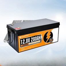 12V 48V 인산철 배터리 대용량 차량 선박 저장용 축전지, 1개, 5_12V300AH리튬배터리보호판