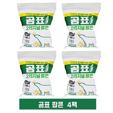 곰표오리지널맛 팝콘 실속팩, 125g, 4세트
