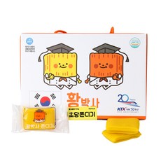 놀면뭐하니 출연 원조 황박사쫀디기 초당옥수수 쫀드기 12개입 504g / 밥통쫀드기 쫀디기 무방부제, 1개