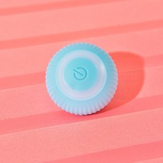 自動逗貓球 自嗨解悶電動智能滾動逗貓球 仿生球智能逗貓球 逗貓神器 USB充電貓玩具球 寵物玩具, 藍色, 1個