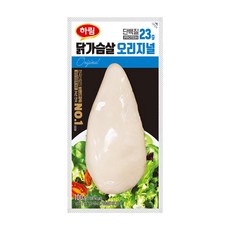 [하림] [냉장] 닭가슴살 오리지널, 100g, 10개