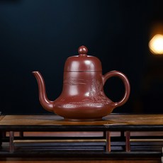 宜興手工原礦紫砂壺茶具家用功夫泡茶壺, 1個, 思婷壺160毫升/紫朱泥, 紫朱泥, 160ml