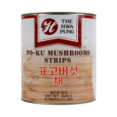 화풍 표고버섯 채 2.8kg 버섯 통조림, 2개