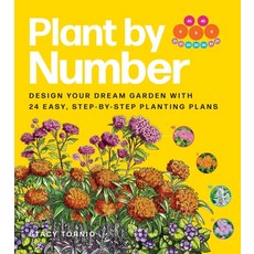 (영문도서)Plant by Number: Design Your Dream Garden with 24 Easy Step-By-Step Planting Plans Paperback, Timber Press (OR), English, 9781643265100