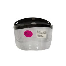 騎乘車輛人員用眼睛防護具 抗UV面罩 防風沙蚊蟲 輕巧舒適, 透明, 120個