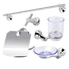 미리내 800 스테인레스 5품 욕실 악세서리, 혼합색상, 2개