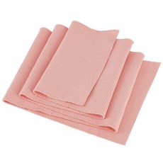 라운드 네크라인 쿠프 바람막이 슬리브 니트 라이브라 원단 의류 수선 DIY 패션 공예, 1개, 핑크 폴리에스터 라이브라