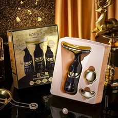 IN 페이셜 리프팅 장치 아이 마사지 페이스 슬림 EMS 뷰티 스킨 강화 주름 안티 에이, black