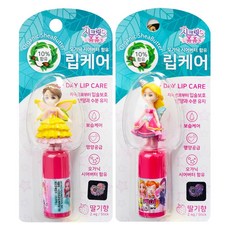 시크릿쥬쥬 피규어 립케어 유아 어린이 립밤, 1개