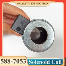 E307 솔레노이드 밸브 3242579 5887053 건설기계 부품 코일, 01 12V