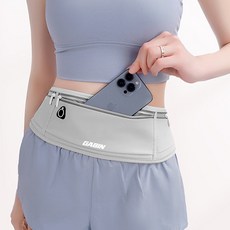 가빈 스포츠 방수 러닝벨트, 그레이, 1개